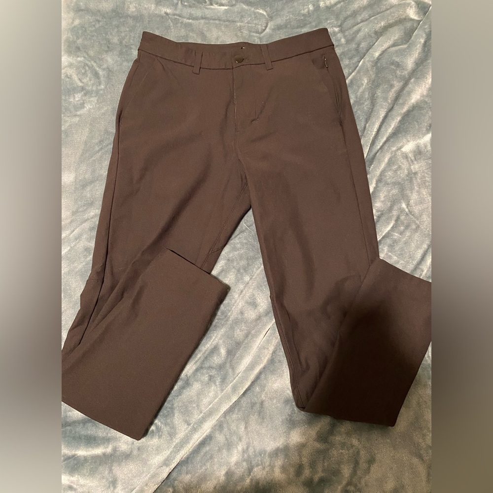 Lululemon slim fit black pants  size 28X30